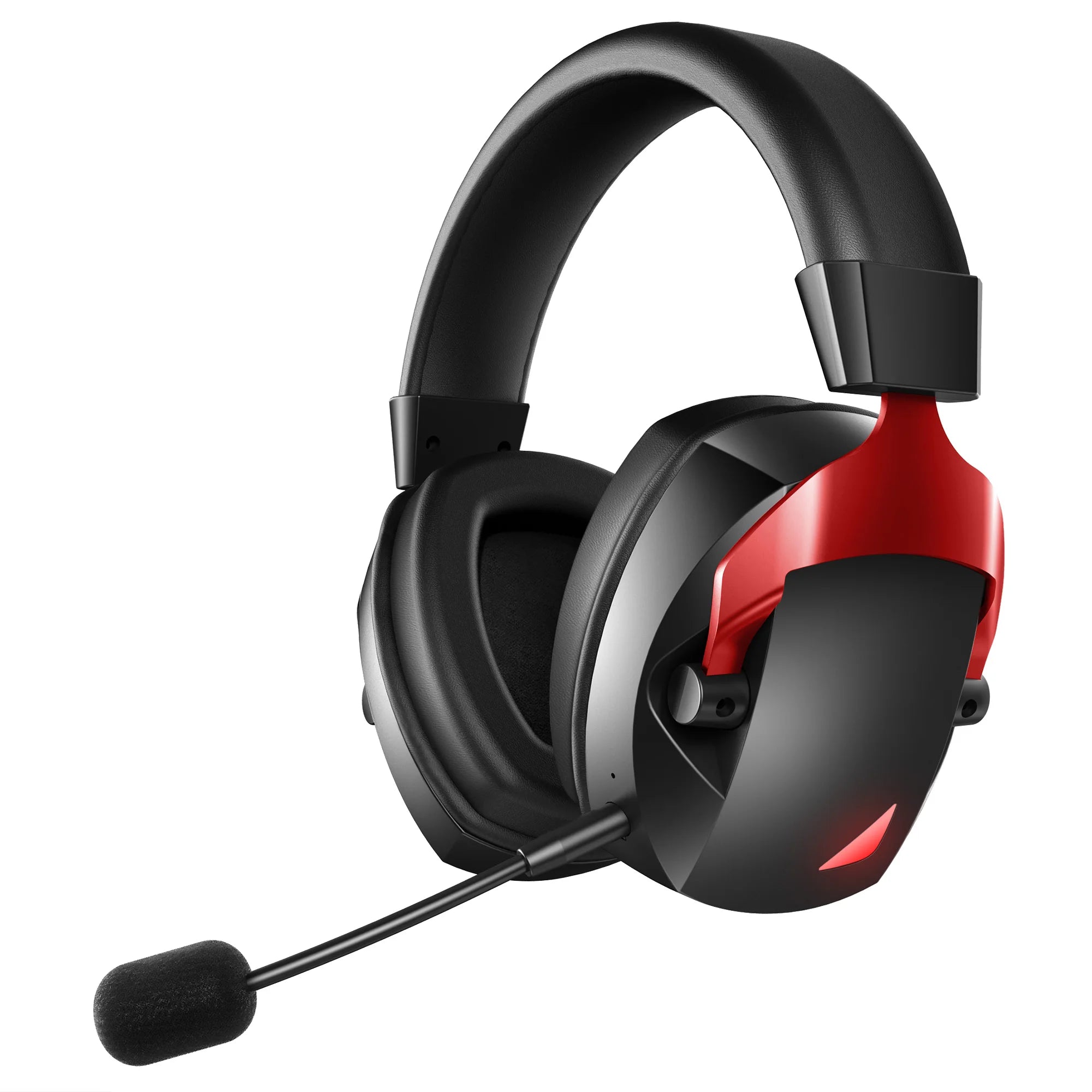 Wireless Gaming Headset with Detachable Noise Cancelling Microphone,2.4G Bluetooth-USB-3.5mm Wired Jack 3 Modes for Multi-device by SnaggIt