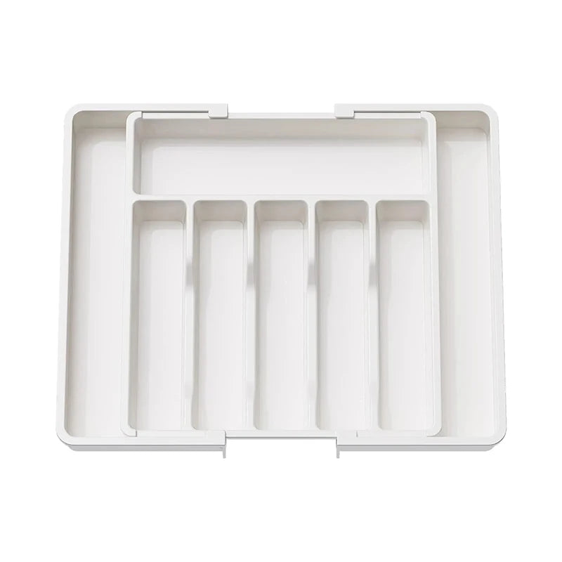 Expandable Cutlery Drawer Organizer by Snagg A Tray