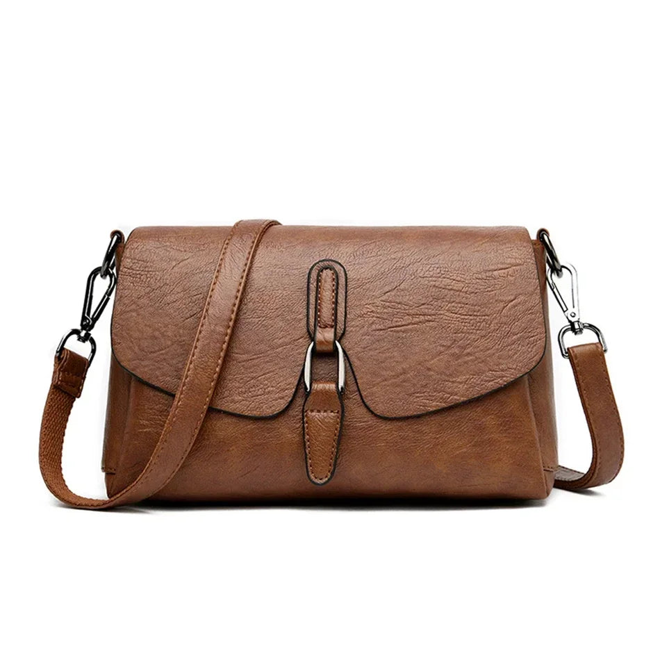 Sheepskin Leather Shoulder & Crossbody Bag