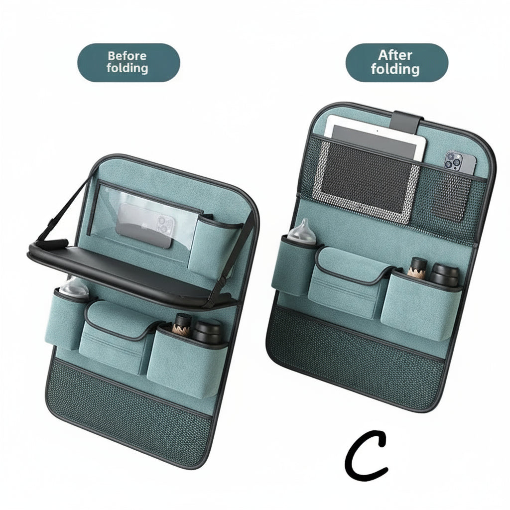 Car Seat Back Storage Bag by Snagg A Storage Box