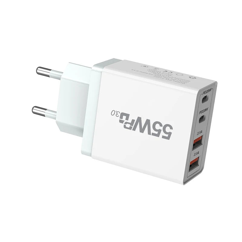 EU/US/UK/AU Plug USB Quick Charging Adapter by Snagg An Adapter