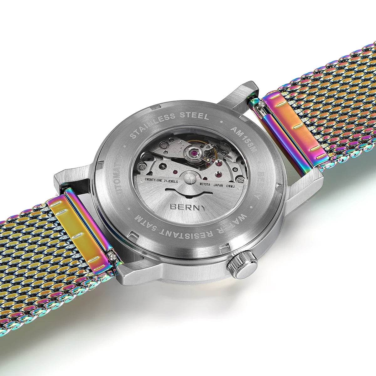 BERNY Automatic Railway Watch - SnaggIt