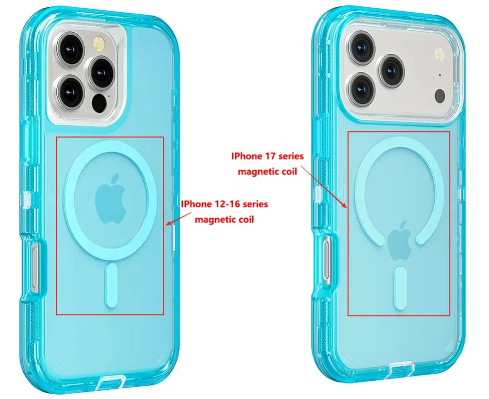 Rugged OTT Armor MagSafe Clear Case – for iPhone 15 Series - Phone Cases & Covers