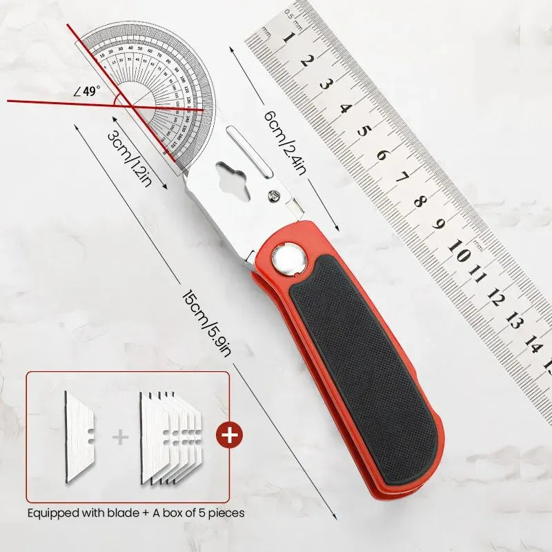 Heavy Duty Folding Utility Knife by Snagg A Knife