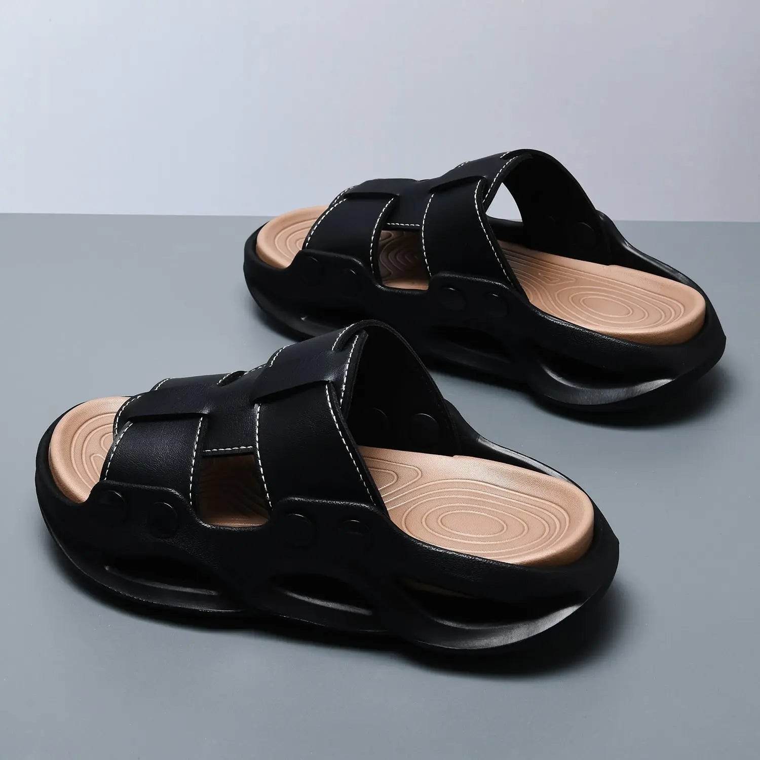 Beach Platform Slippers for Men - SnaggIt