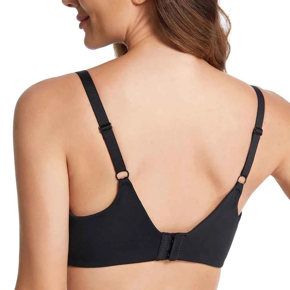 Plus Size Minimizer Bra | Underwire Full Coverage Non-Padded Ultra-Thin High Support