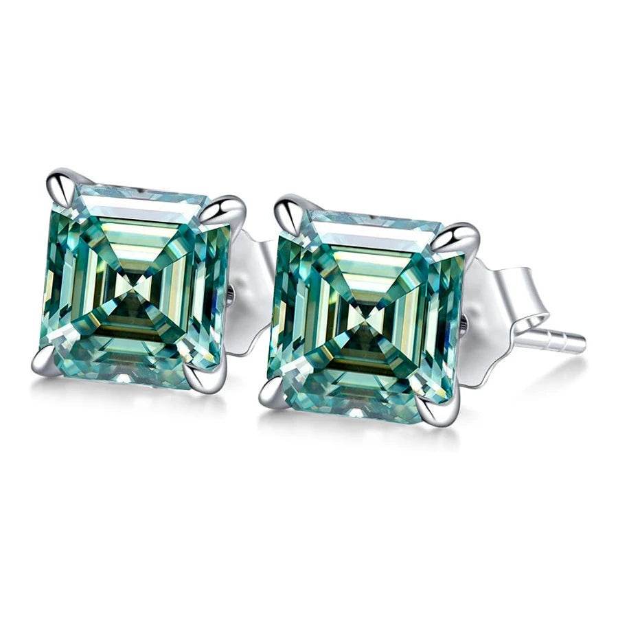 3CT Square Moissanite Jewelry Set - SnaggIt