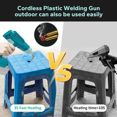 80W cordless plastic welder kit with staples and case – image 4