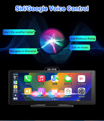 10"/11.26" 4K Dual Lens DVR with Wireless CarPlay by Snagg A Car DVR