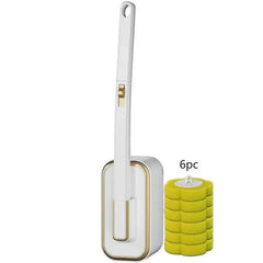 Wall Mounted Toilet Brush Set – Disposable Head System by Snagg A Toilet Brush