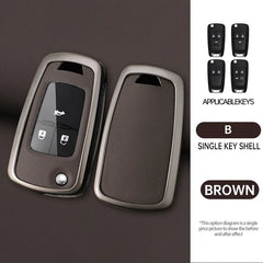 Zinc Alloy & Leather Car Key Cover by Snagg A Key Cover
