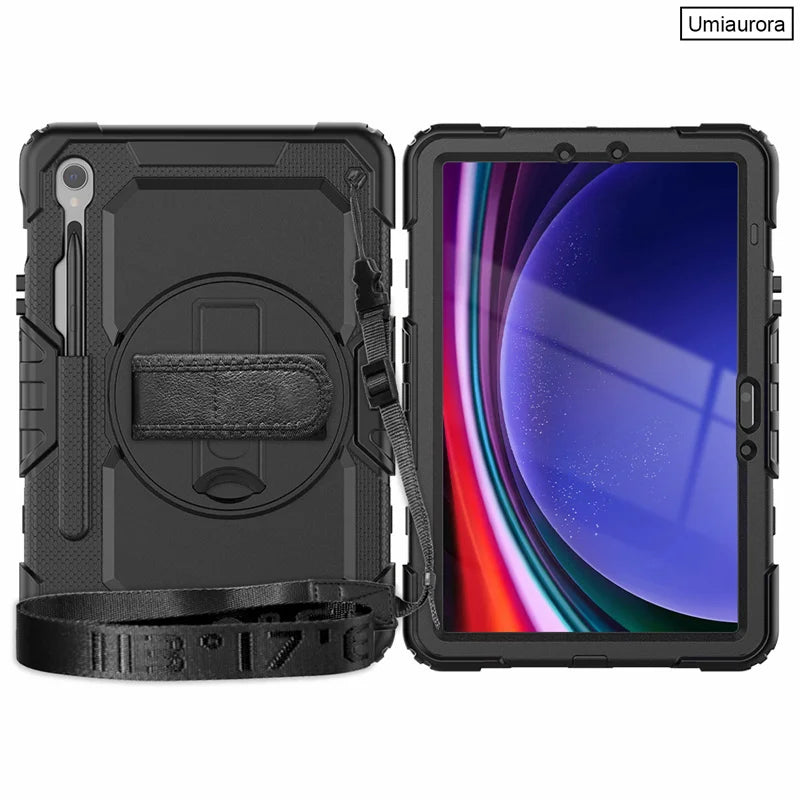 Kids Shockproof Tablet Cover For Samsung Tab S7 / S8 / S9 FE Plus by Snagg A Tab Case