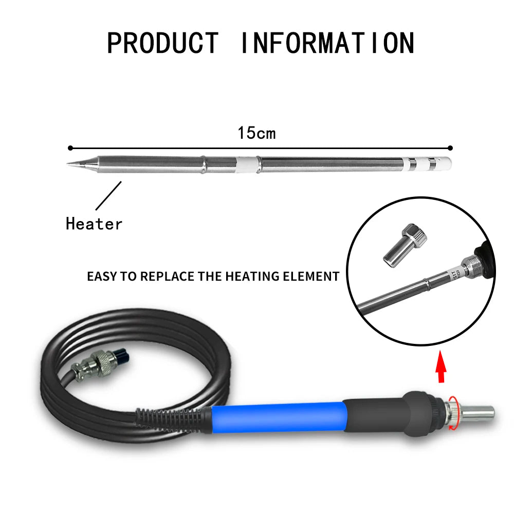 T12 75W Digital Soldering Station with Temperature Control
