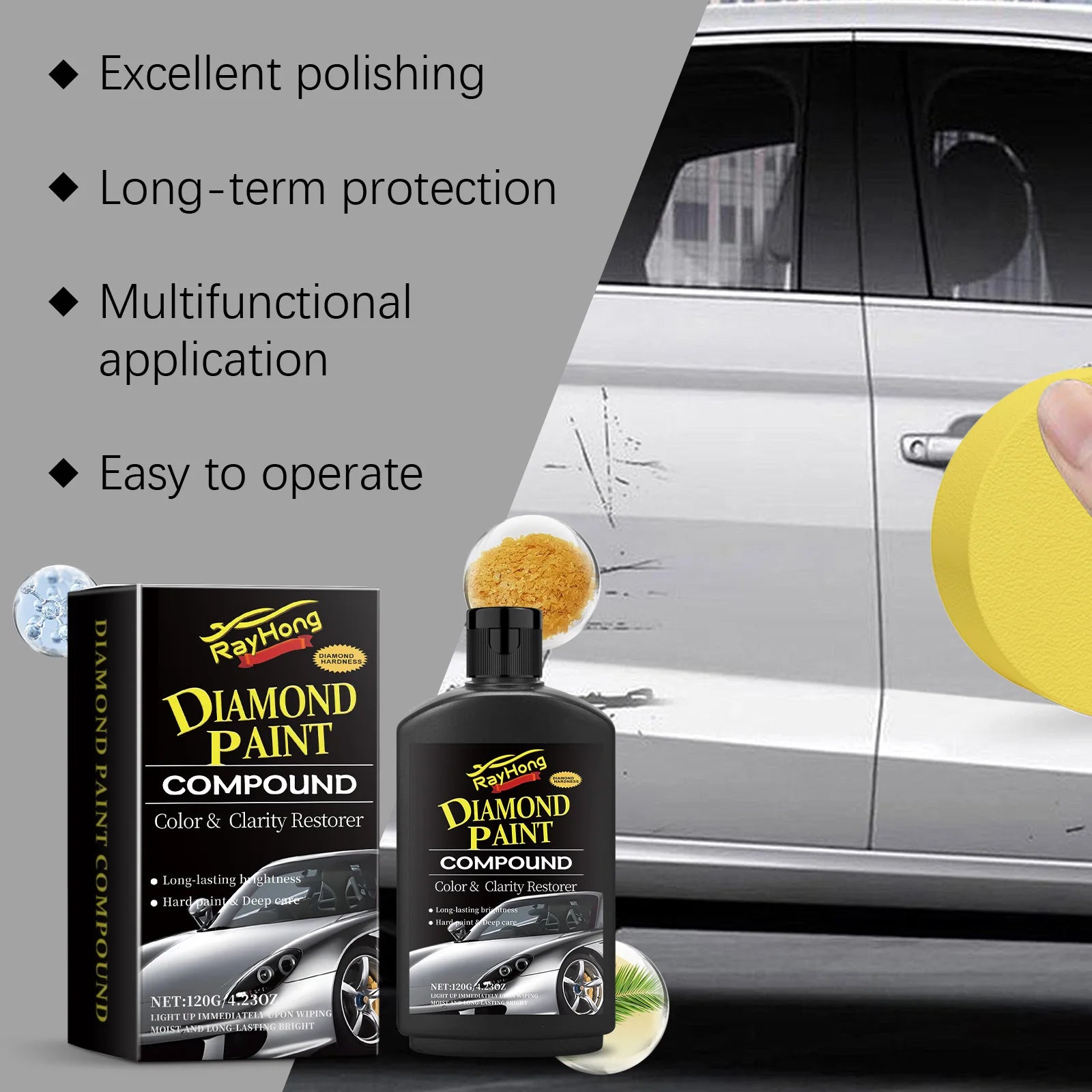 120g Quick Coat Car Polish by Snagg A Car Polish