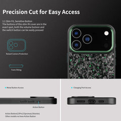 Forged Carbon Fiber Case for iPhone 17 Pro Series by Snagg A Phone Case