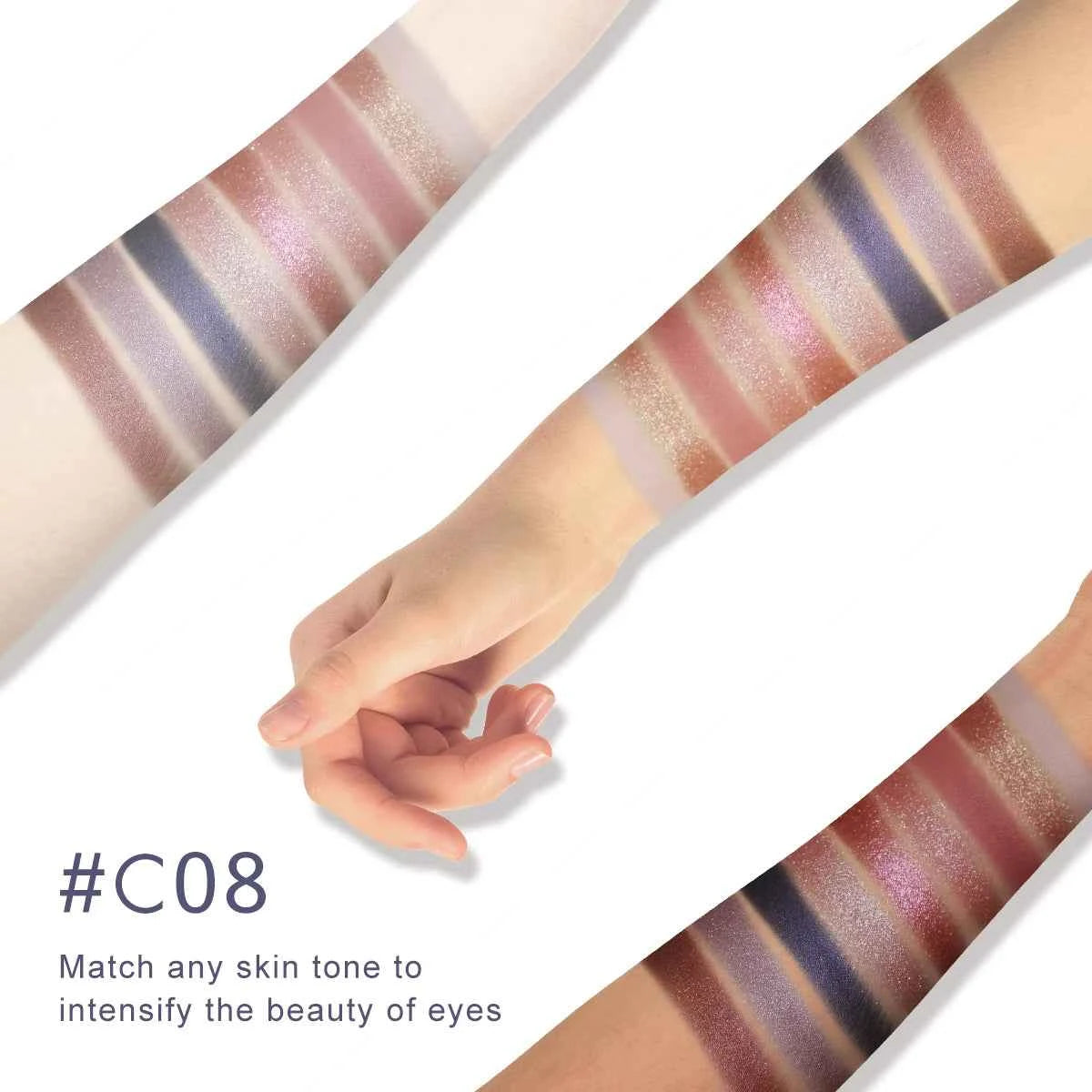 9 Colors Signature Master Palette – Professional Matte & Shimmer Eyeshadow for High Pigment Artistry