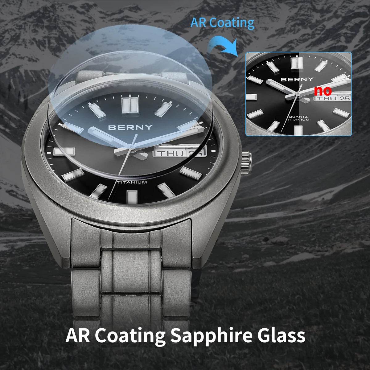 BERNY Titanium Sport Watch - SnaggIt