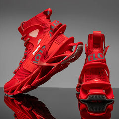 Men’s Air Mesh Sneakers – Casual Trainers with Anti-Odor Comfort by Snagg A Shoes