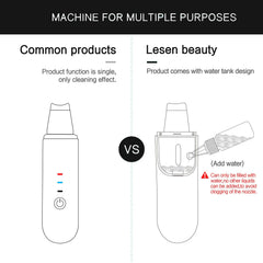 Ultrasonic Skin Scrubber – Deep Clean, Hydrate & Lift Facial Device