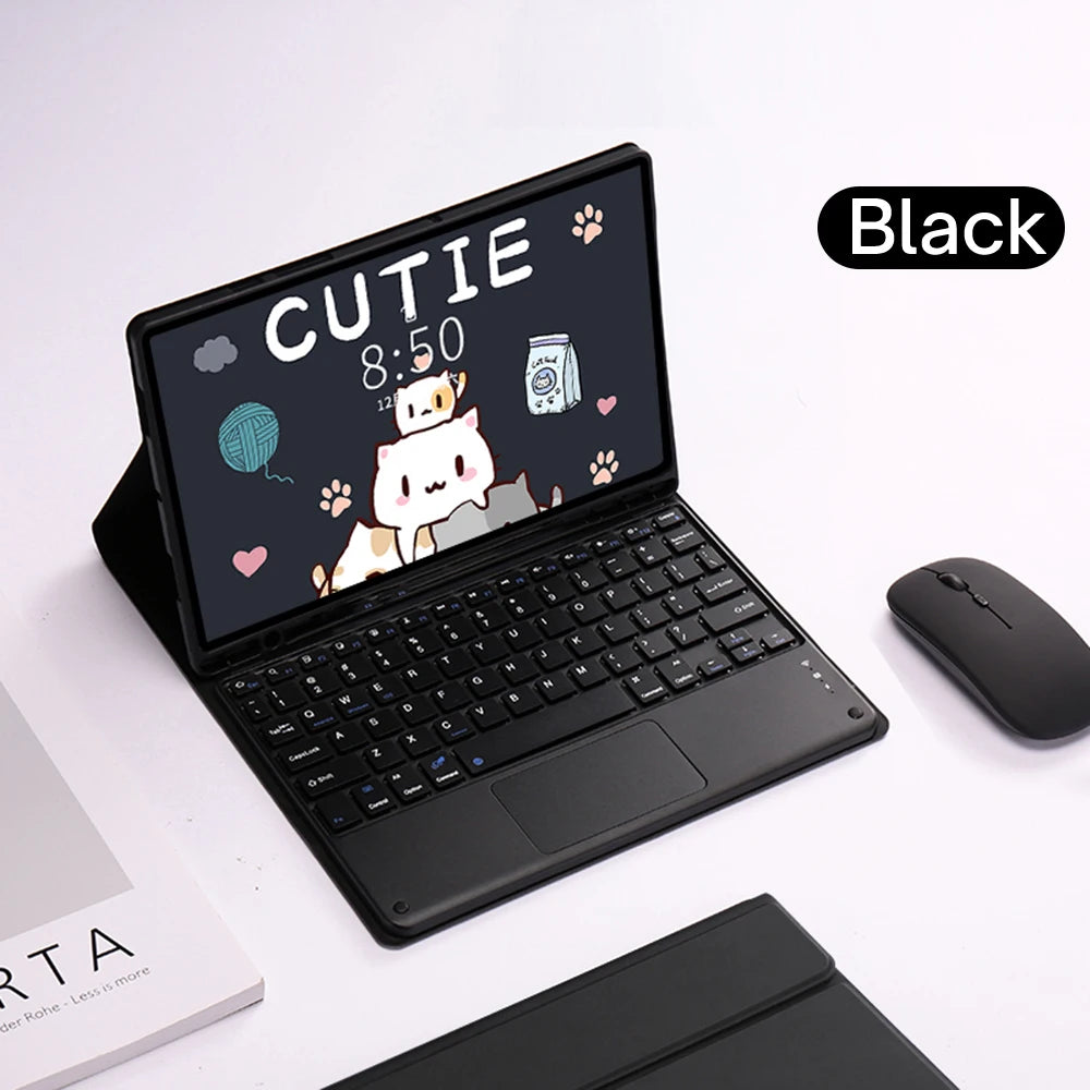 Case & Keyboard For Samsung Galaxy S10 Lite,S10 FE/S9 FE 10.9‘’,A9 Plus S7 S8 S9 11",S9 FE Plus/S10 FE Plus by Snagg A Wireless Keyboard