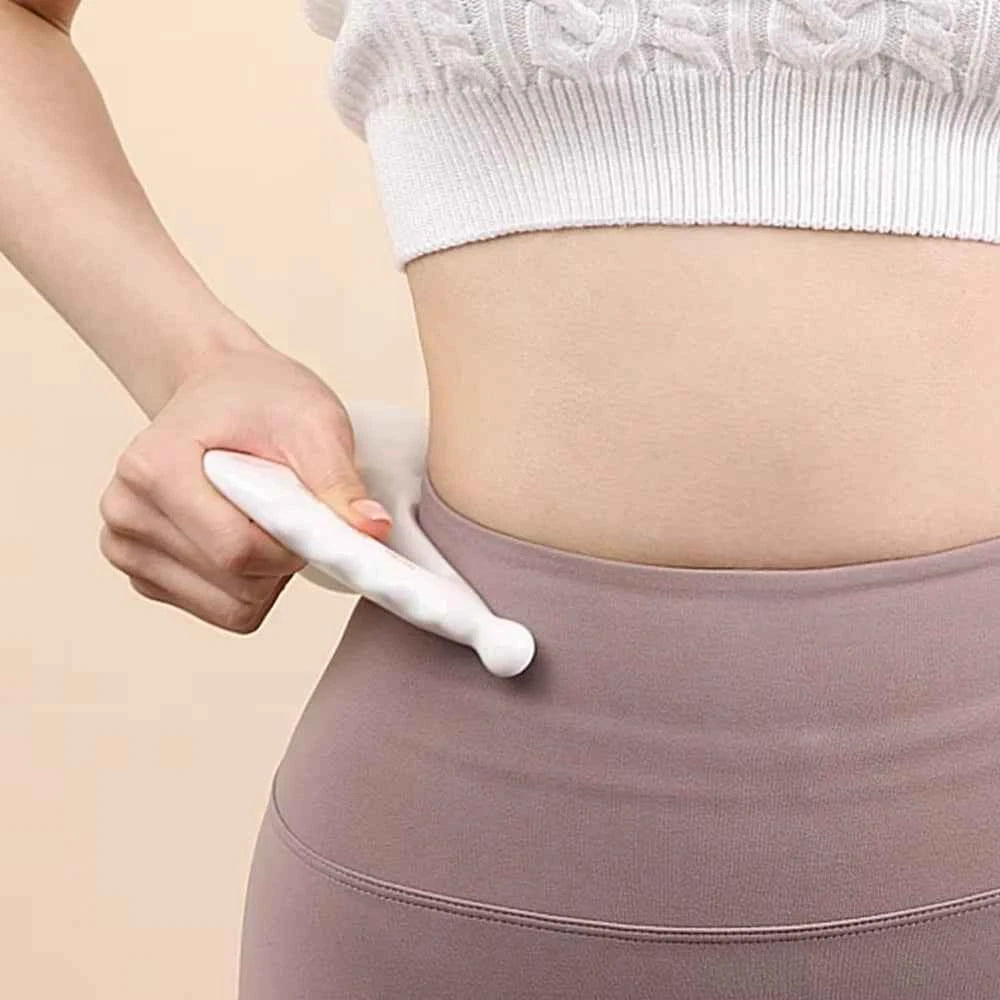 K-Beauty Ceramic Gua Sha – Hot & Cold Therapy Face Lifting & Depuffing Tool with Case