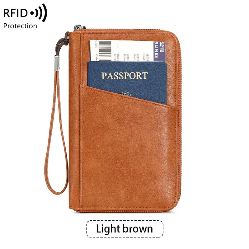 Travel Passport Clip Wallet