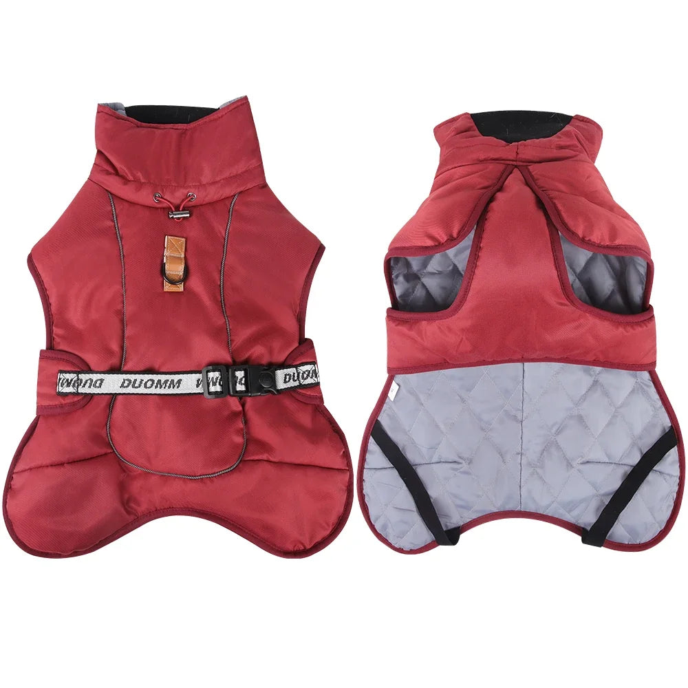 Winter Warm Windproof Dog Jacket by Snagg A Jacket
