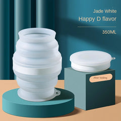 Creative Origin Cup Foldable Silicone Cup With Lid Outdoor by Snagg A Cup