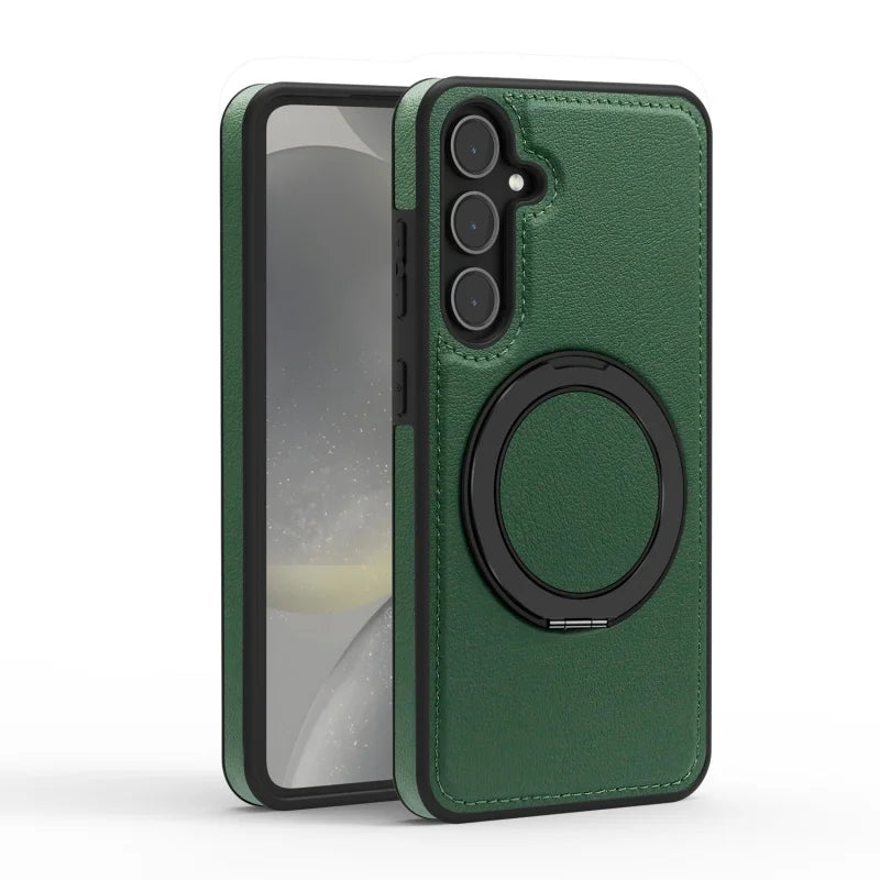 Leather Magnetic Stand Case For Samsung Galaxy S Series by Snagg A Phone Case