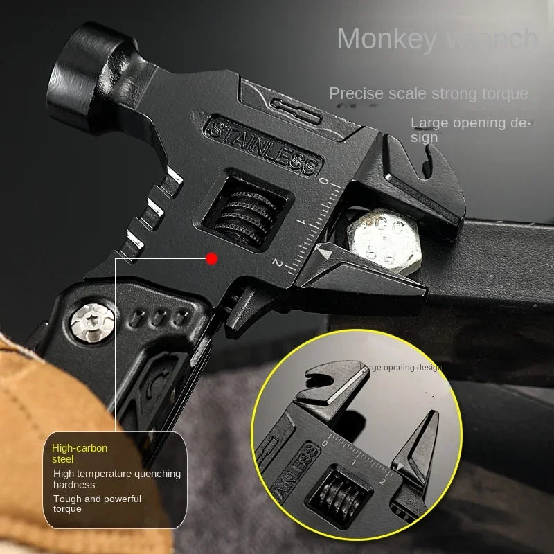7-in-1 Multi-Functional Folding Hammer