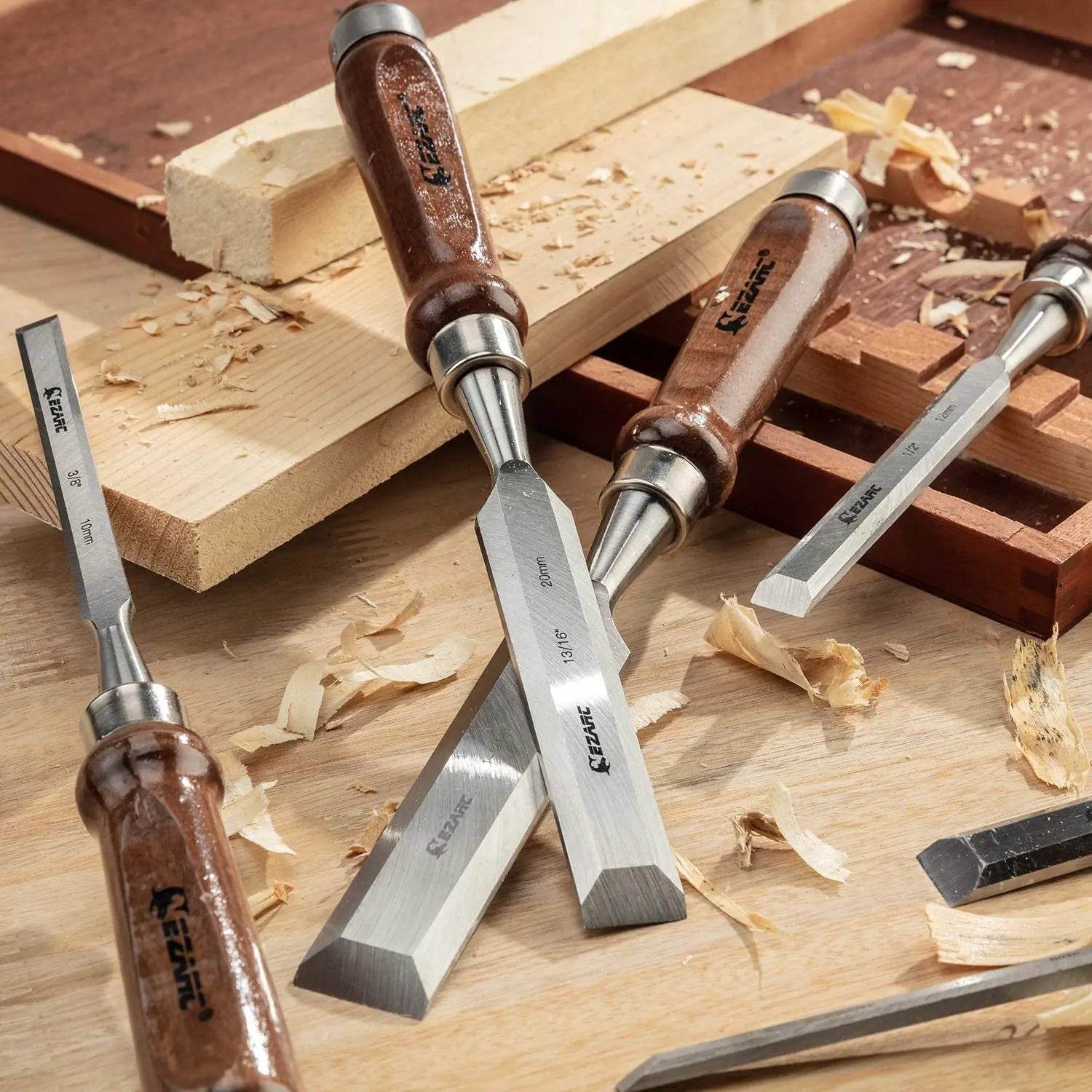6-Piece Wood Chisel Set - SnaggIt
