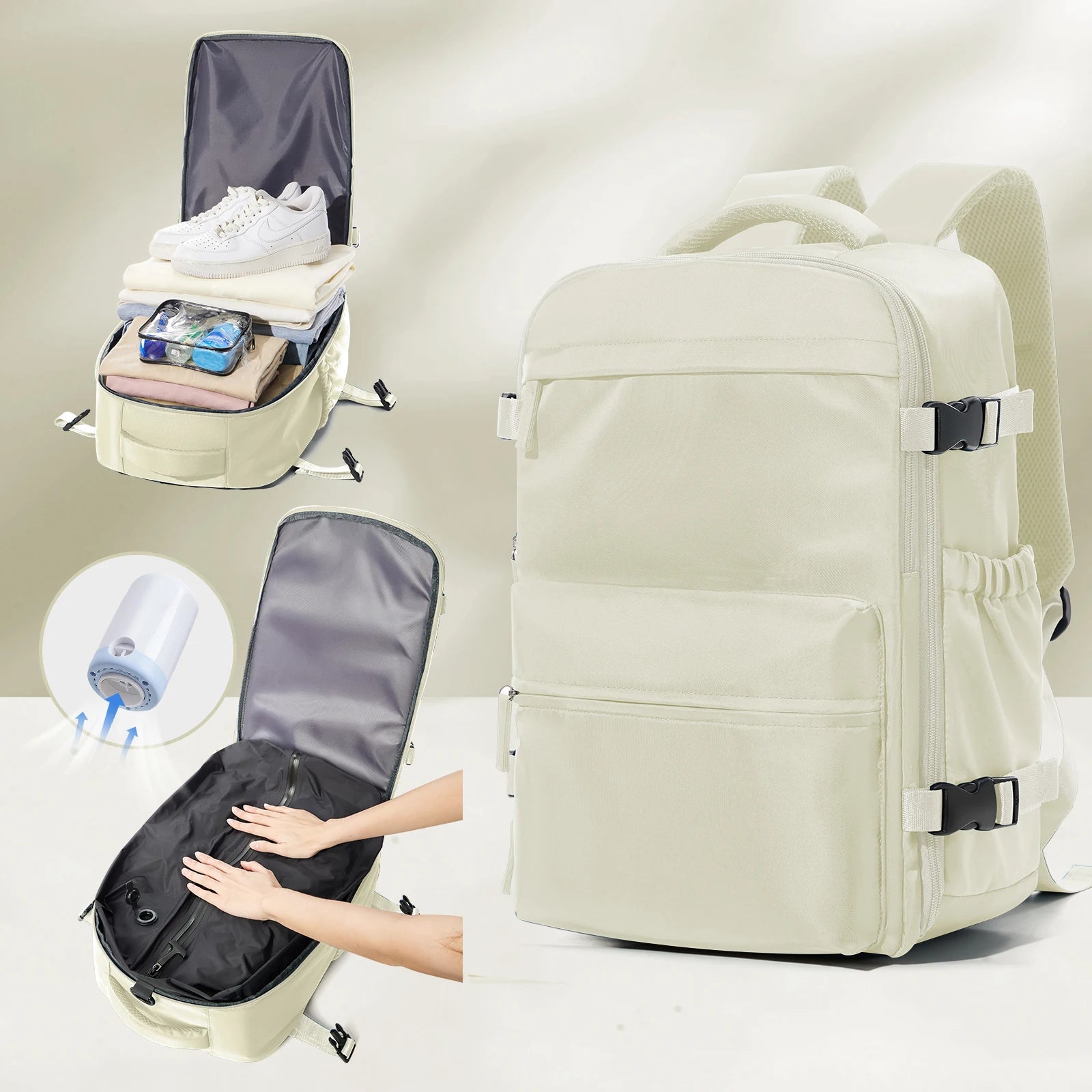 Vacuum Backpack Travel Bag by Snagg A Backpack