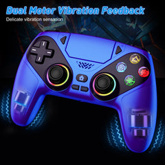 RH-5188 RGB Wireless Controller - Full Hall Effect & Programmable Precision for PS5