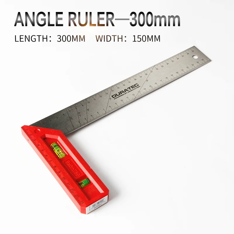 90° Triangle & Right Angle Measuring Ruler by Snagg A Ruler