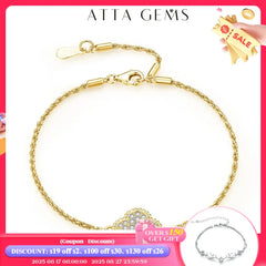 Luxury Bezel Moissanite Bracelet