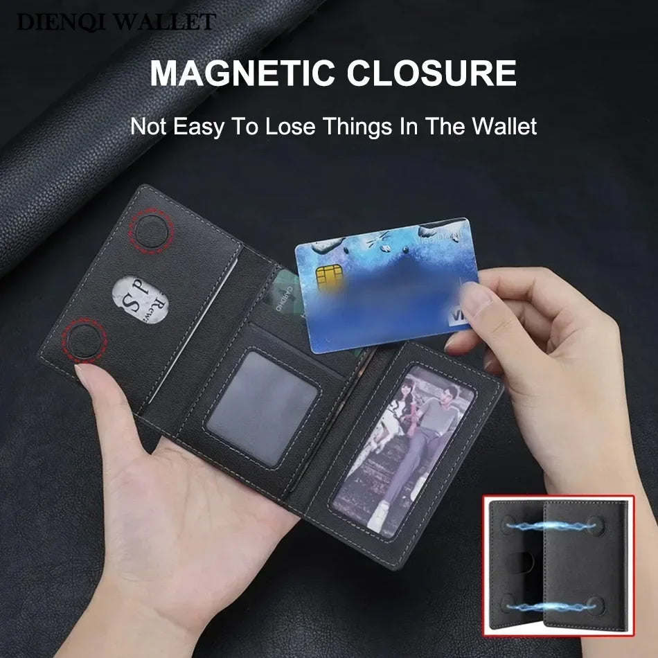 MagSafe Compatible Trifold PU Leather Wallet by Snagg A MagSafe Wallet