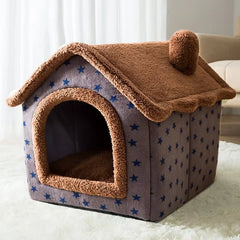 Foldable Indoor Dog & Cat House by Snagg A Pet House