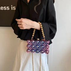 Luxury Acrylic Party Evening Purse by Snagg It Purses