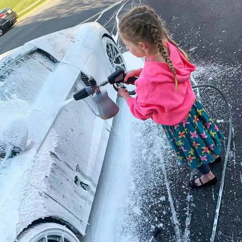 Large Caliber Car Wash Foam Generator for Pressure Washers by Snagg A Foam Cannon