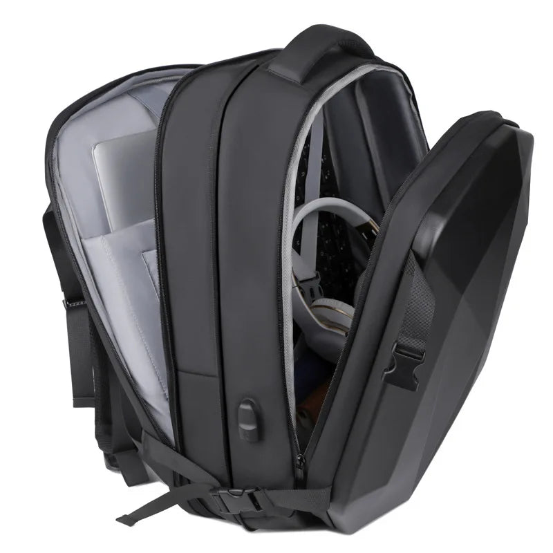 Men’s 18" Hard Shell Gaming & Motorcycle Helmet Backpack