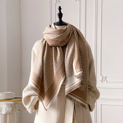 Double Sided Cashmere Feel Scarf For Women