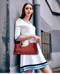 Patent Leather Evening Purse by Snagg It Purses