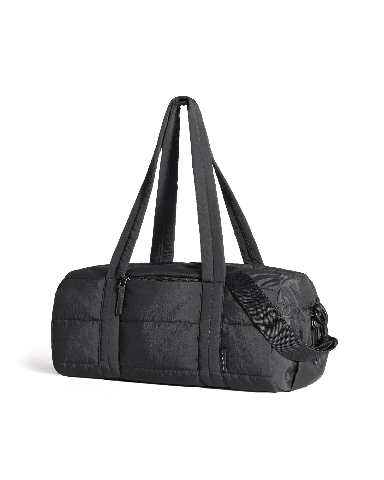 Women's Quilted Gym & Travel Duffle Bag – Yoga Mat Carrier with Wet & Dry Pocket for Sport & Weekend (18L)