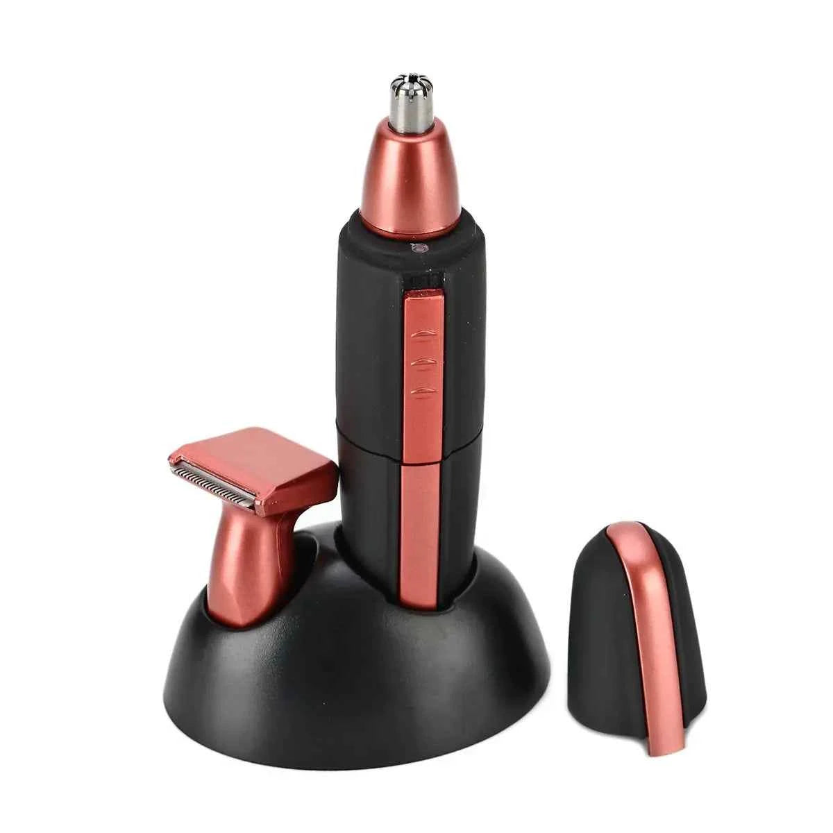Professional 2 in 1 Multi-Grooming System – High Torque Precision Trimmer for Nose, Ears, Face, and Detailing