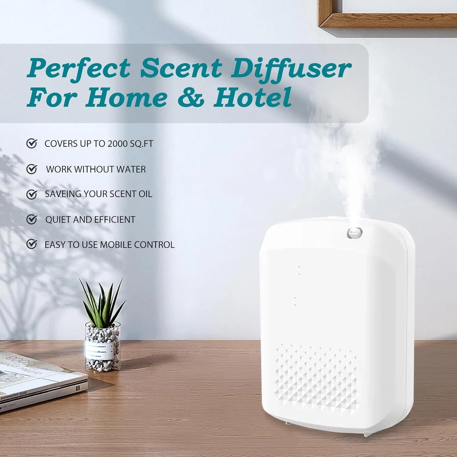 Smart Wall-Mounted Essential Oil Diffuser by SnaggIt