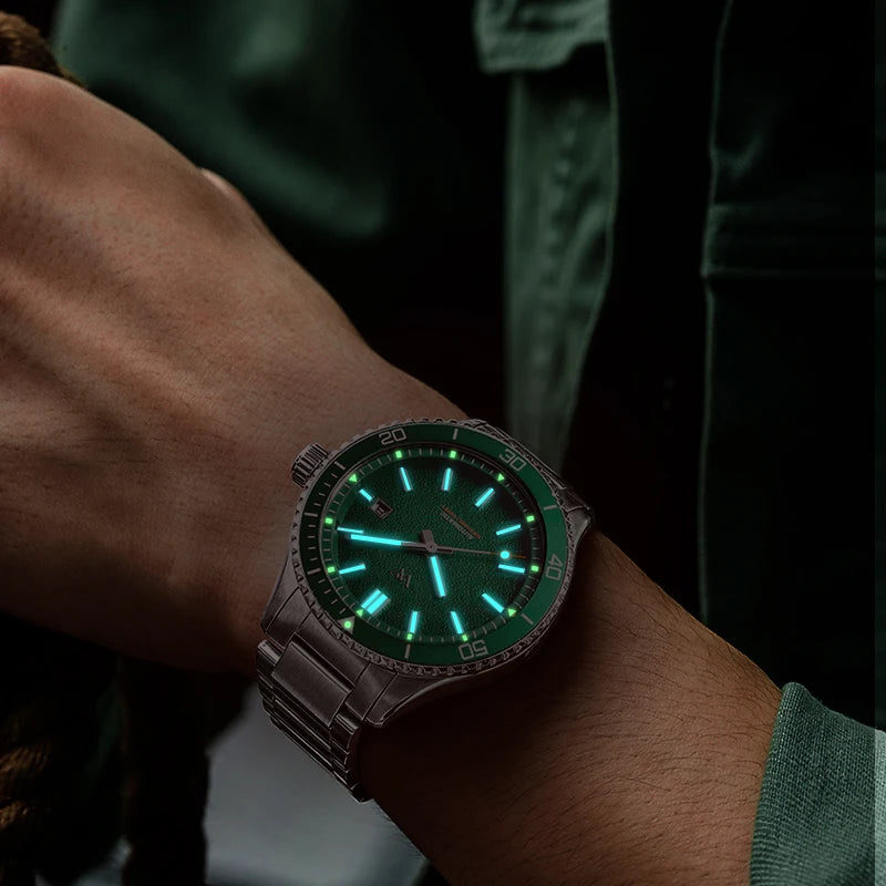 Automatic Mechanical Dive Watch – MIYOTA 8215 Movement | Sapphire Crystal | 200M Waterproof - Men’s Watches