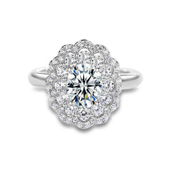 2ct Moissanite Ring & Necklace Set - SnaggIt