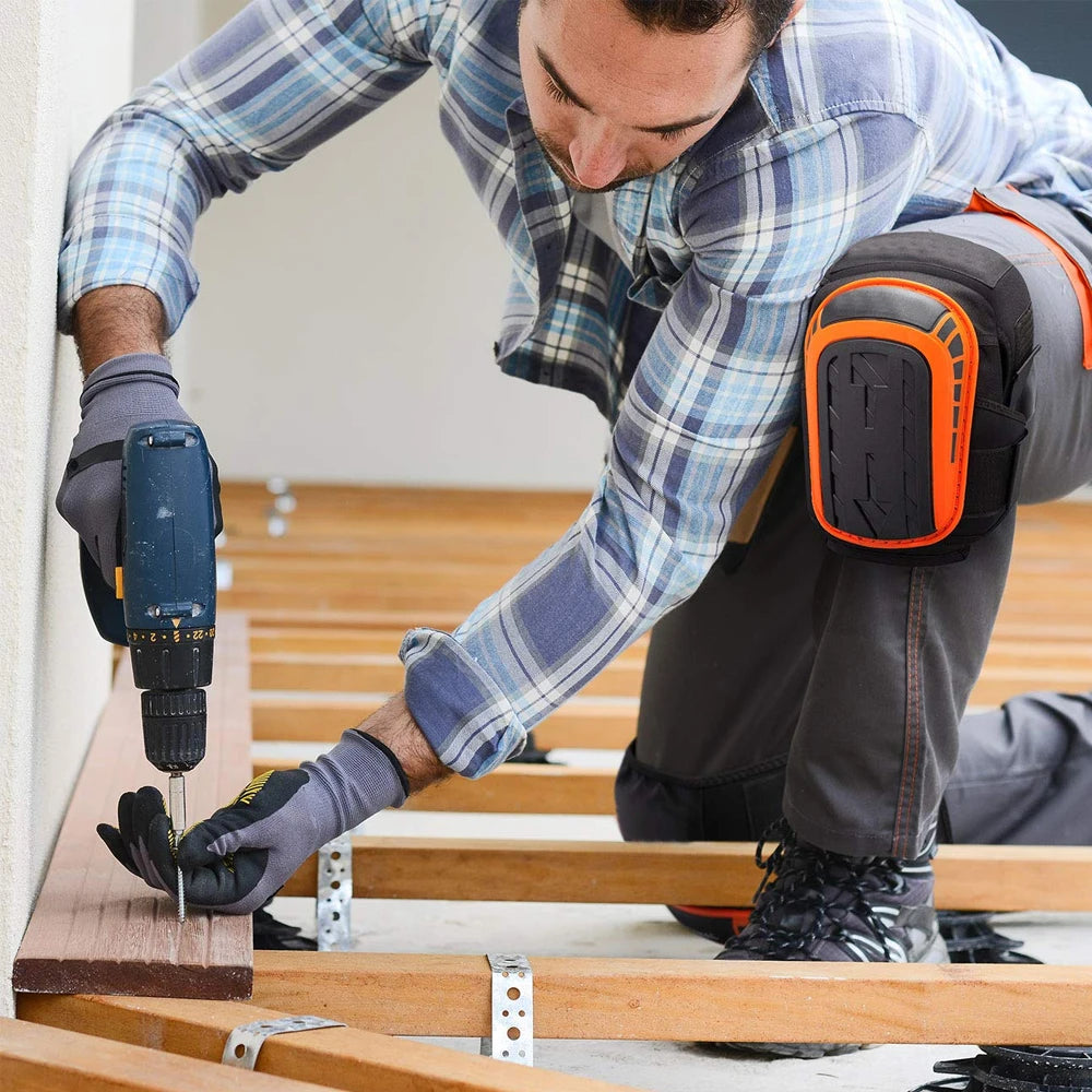 Heavy Duty Gel Knee Pads by Snagg A Knee Pads