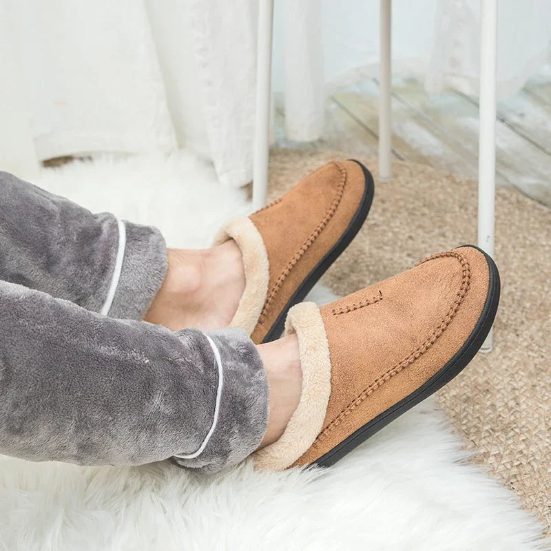 Men’s Winter Warm Fur Slippers by Snagg A Slipper