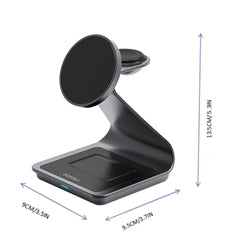 3 in 1 Wireless Charger Station for Samsung Phone, Watch & Earbuds by Snagg A Charging Station